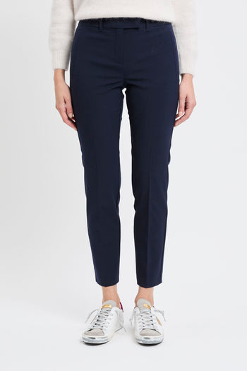 Pantalone chino Marella "Opaco" in tessuto stretch - 3