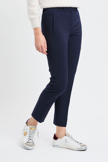 Pantalone chino Marella "Opaco" in tessuto stretch - 5