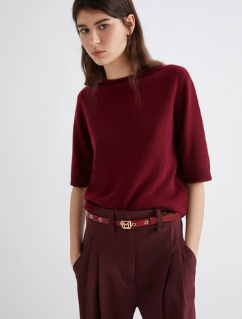 Maglia Marella "Manto" in cashmere con manica a 3/4 - 4