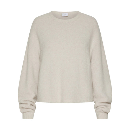 Maglia girocollo Marella "Tania" in alpaca stretch