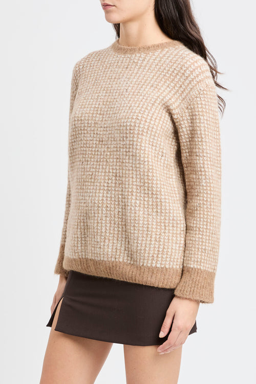 Maglia in lana Marella "Jonny" in misto alpaca