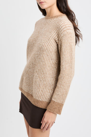 Maglia in lana Marella "Jonny" in misto alpaca - 3