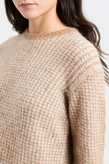 Maglia in lana Marella "Jonny" in misto alpaca - 4