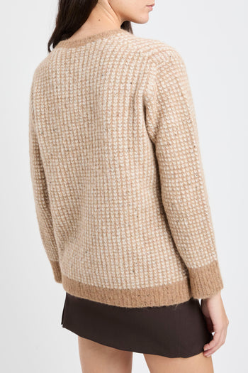 Maglia in lana Marella "Jonny" in misto alpaca - 6