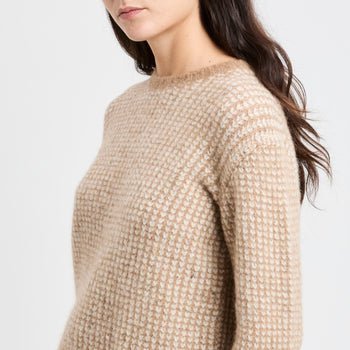 Maglia in lana Marella "Jonny" in misto alpaca - 7