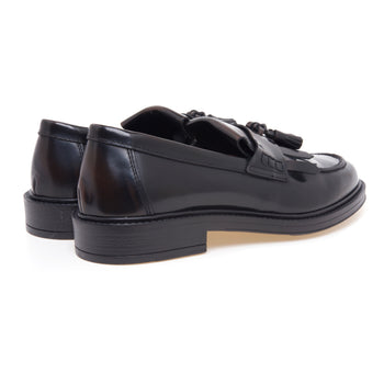 Mocassino tassel con frange Pawelk's in pelle spazzolata - 3