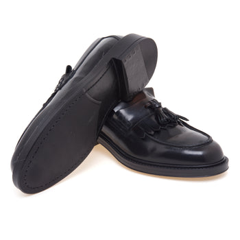 Mocassino tassel con frange Pawelk's in pelle spazzolata - 4