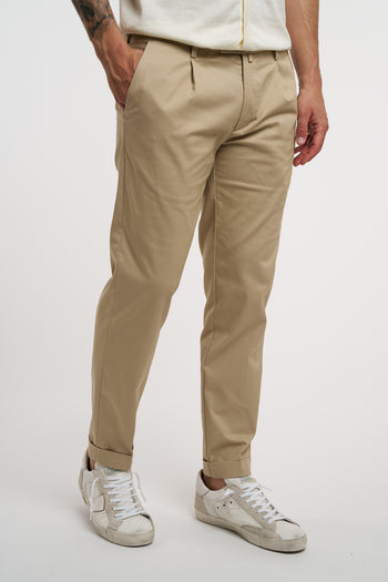 Pantalone Myths in cotone con pince - 3