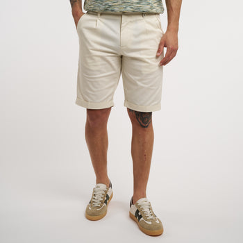 Pantalone corto Myths in cotone elasticizzato - 7