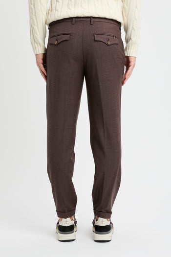 Pantalone chino Myths in misto lana - 5