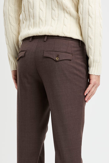 Pantalone chino Myths in misto lana - 6