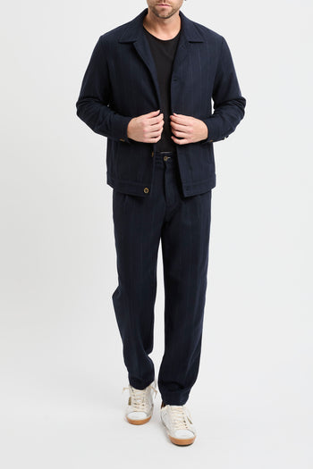 Giacca Myths in misto lana gessato - 3