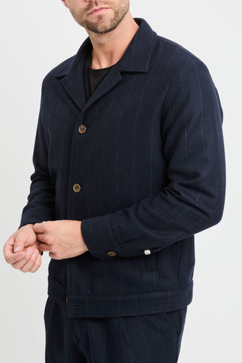 Giacca Myths in misto lana gessato - 4