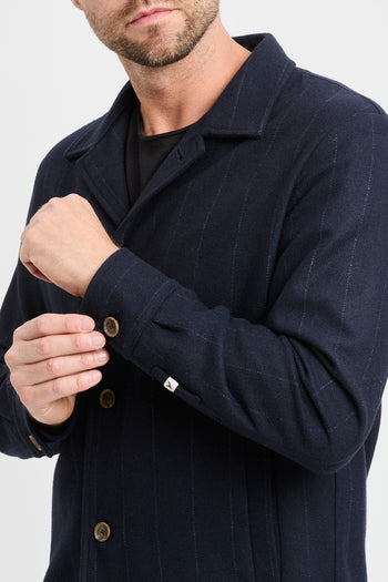 Giacca Myths in misto lana gessato - 7