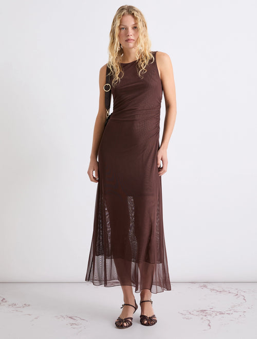 Abito Marella in tulle foderato (Mod. MLLALBUM)