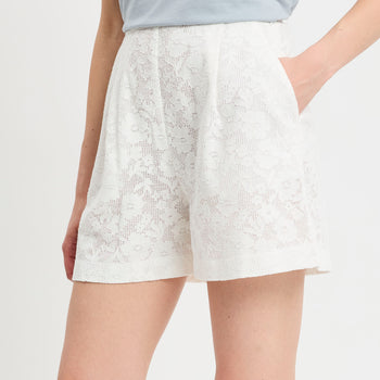 Short effetto mini gonna Marella in macramè (Mod. MLLCOMICA) - 5