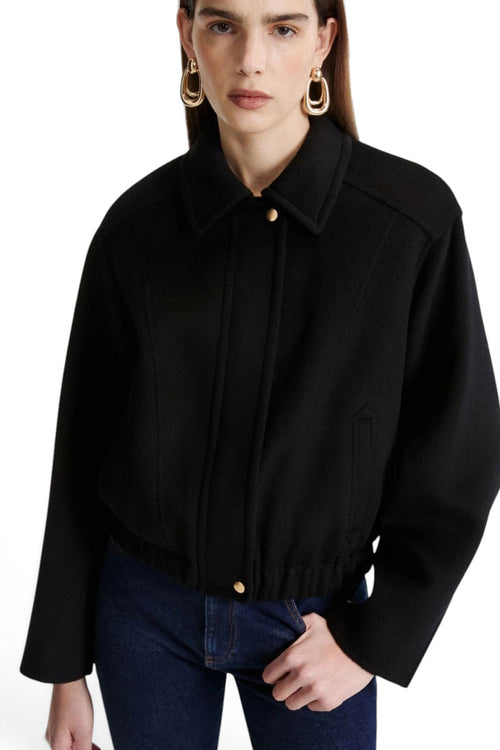 Giacca Marella MLLALARICO in pura lana vergine con zip e collo camicia - 1