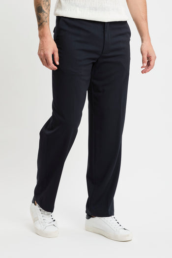 Pantalone taglio sartoriale Myths in fresco di lana  BLU - 3