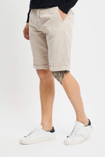 Pantalone corto Myths in lyocell misto lino washed - 3