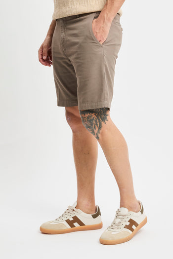 Pantalone corto Myths in cotone con coulisse - 3