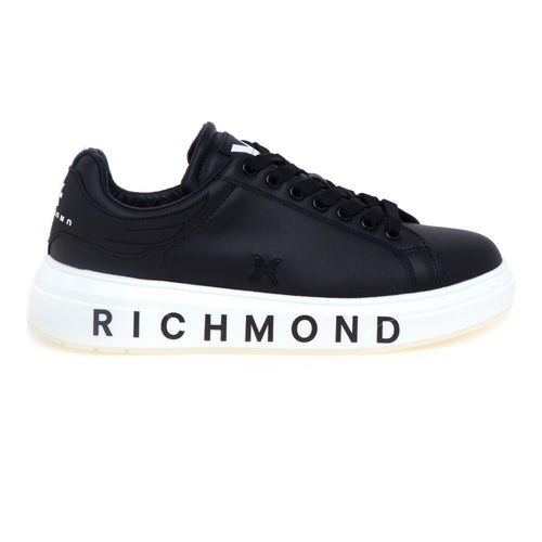 Sneaker Richmond X in pelle con lettering sul lato