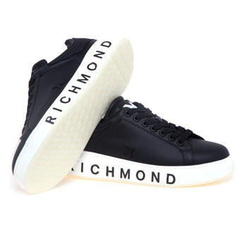 Sneaker Richmond X in pelle con lettering sul lato - 4