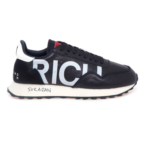 Sneaker Richmond X in pelle con maxi logo