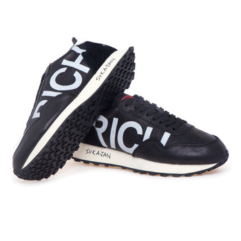 Sneaker Richmond X in pelle con maxi logo - 4