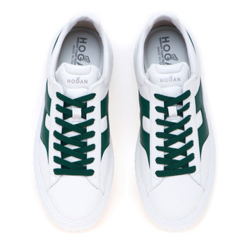 Sneaker Hogan H-stripes in pelle - 5