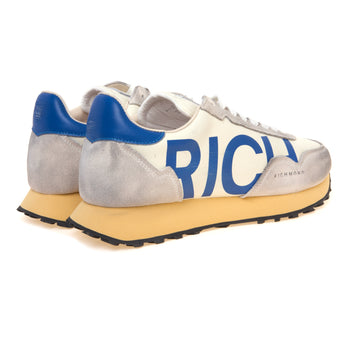 Sneaker John Richmond in pelle con maxi logo laterale a contrasto - 3