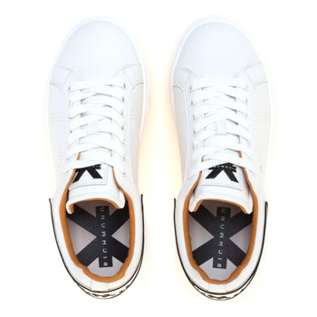 Sneaker John Richmond in pelle con talloncino gommato con logo - 5