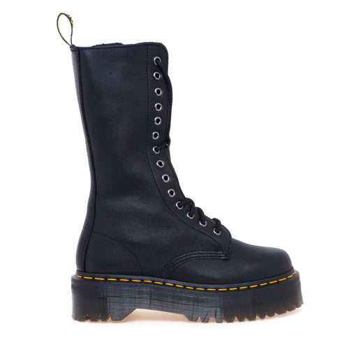 Anfibio Dr Martens 1B99 Quad in pelle martellata