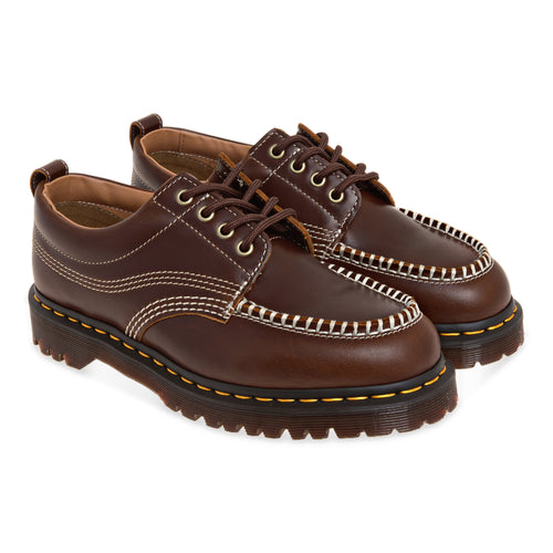 Stringata stile norvegese Dr Martens Lowel Moc Toe in pelle Orleans - 2