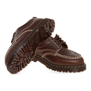 Stringata stile norvegese Dr Martens Lowel Moc Toe in pelle Orleans - 4