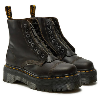 Anfibio Dr Martens Sinclair in pelle spazzolata - 8