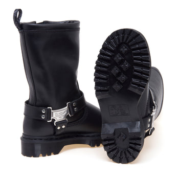 Biker Dr Martens in pelle - 4