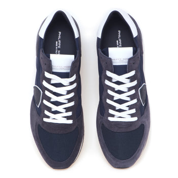 Philippe Model TRPX sneaker in suede and fabric - 5