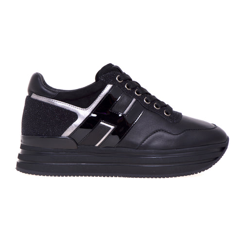 Hogan Midi Platform sneaker in leather - 1