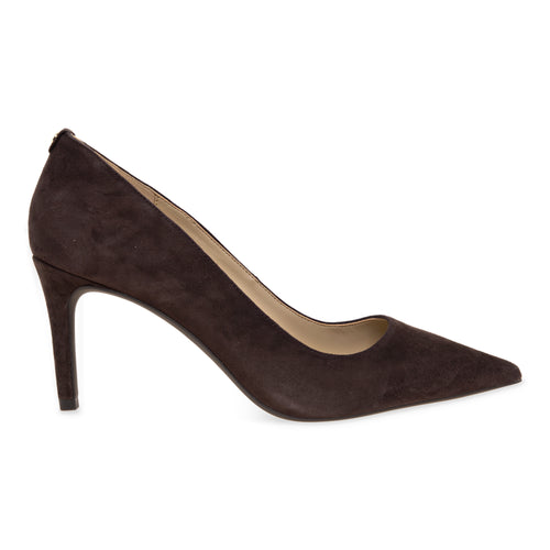 Decolletè Michael Kors Alina Flex pump in pelle scamosciata con tacco 80 mm