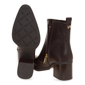 Tronchetto Michael Kors Lex Bootie in pelle con tacco 70 mm - 4