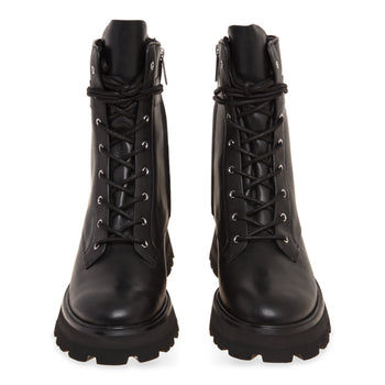 Combat boot Michael Kors Caleb Lug in pelle con zip - 5