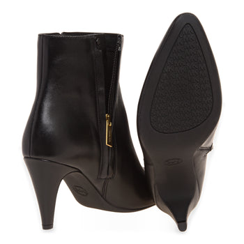 Tronchetto Michael Kors Daniela Heeled Bootie in pelle con tacco 80 mm - 4