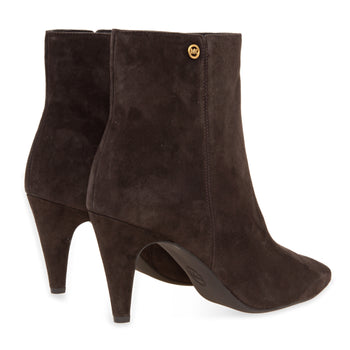 Tronchetto Michael Kors Daniela Heeled Bootie in camoscio con tacco 80 mm - 3