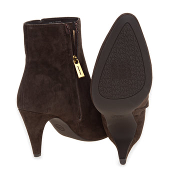 Tronchetto Michael Kors Daniela Heeled Bootie in camoscio con tacco 80 mm - 4