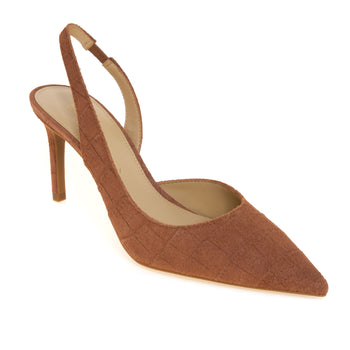 Sling back Michael Kors "Alina Flex" in camoscio stampa cocco e tacco 75 mm - 4