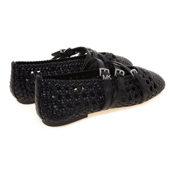 Ballerina Michael Kors Indy Flex in ecopelle intrecciata - 3