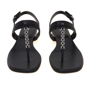 Sandalo flat infradito Michael Kors Marcia in pelle - 5