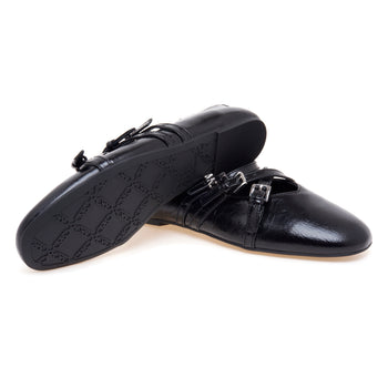 Ballerina Michael Kors Indie Flex in pelle con cinturini - 4