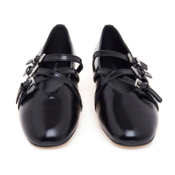 Ballerina Michael Kors Indie Flex in pelle con cinturini - 5