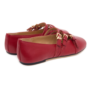 Ballerina Michael Kors Indie Flex in pelle con cinturini - 3